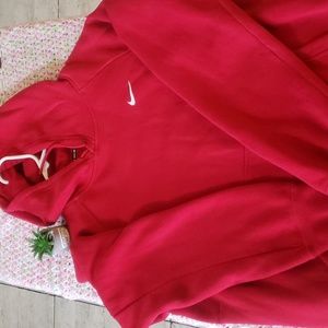 Red Nike sweater